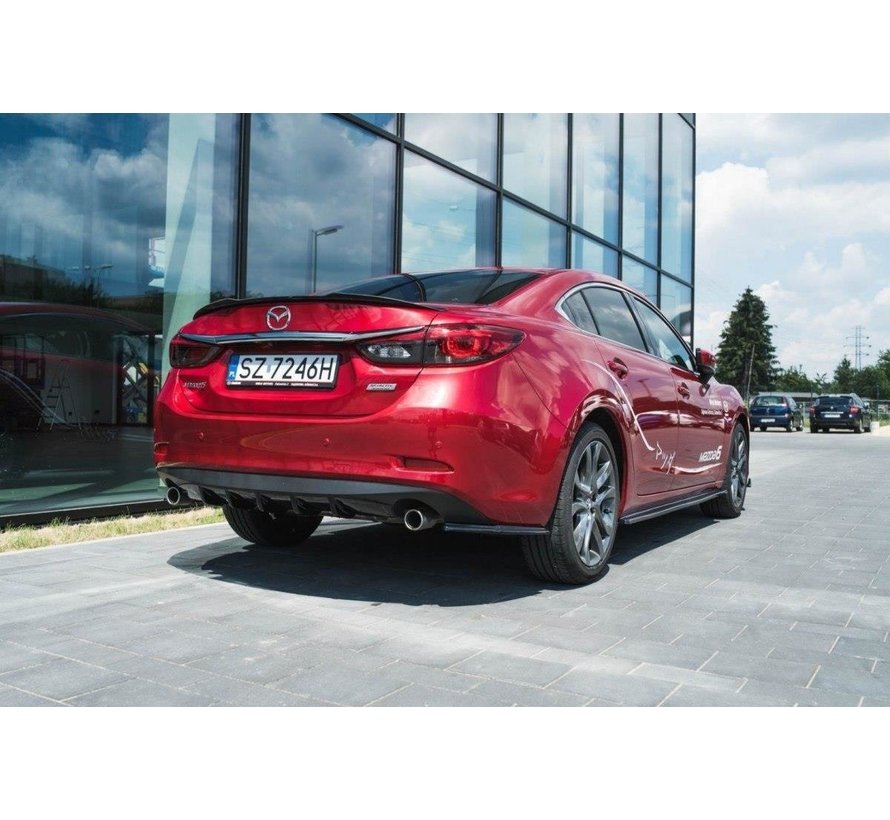 Maxton Design REAR SIDE SPLITTERS Mazda 6 GJ (Mk3) Facelift