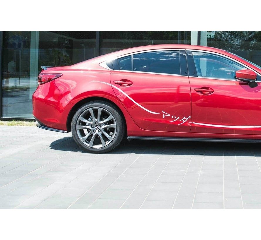 Maxton Design REAR SIDE SPLITTERS Mazda 6 GJ (Mk3) Facelift