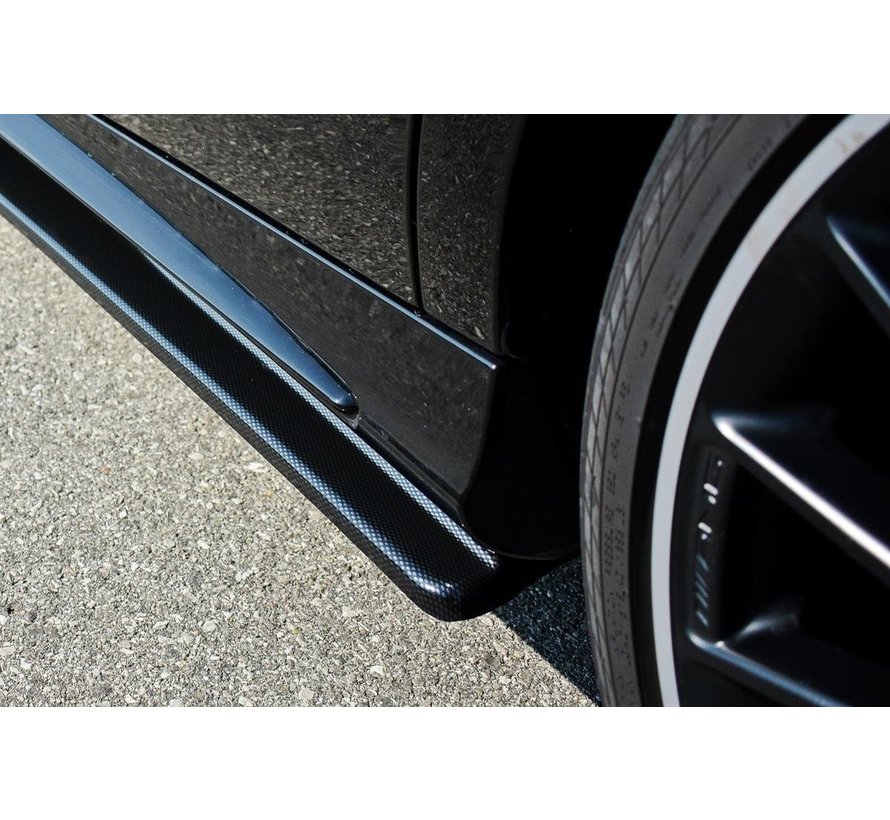 Maxton Design SIDE SKIRTS DIFFUSERS Mercedes A W176/ CLA 117 AMG/ CLA 117 AMG LINE Facelift