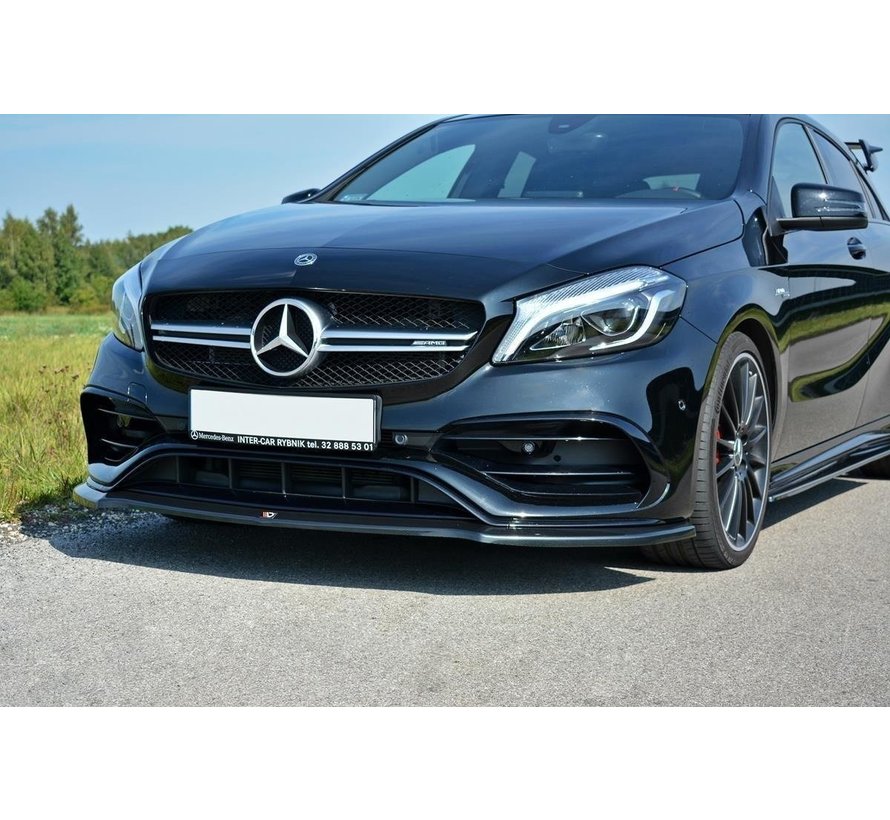 Maxton Design FRONT SPLITTER V.1 Mercedes A W176 AMG Facelift