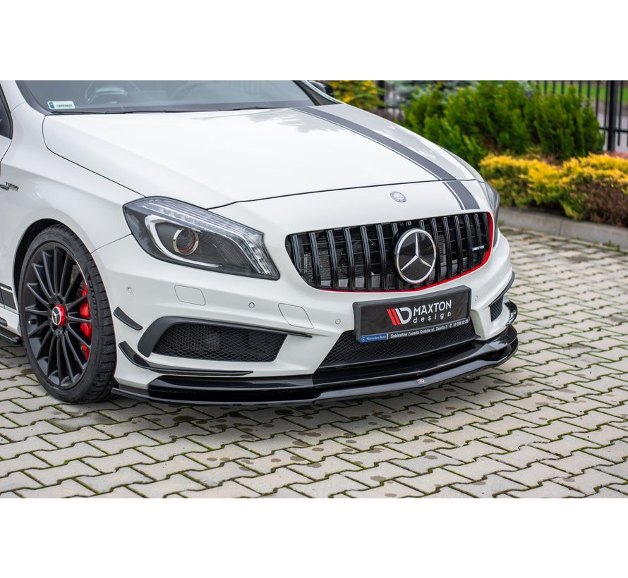 Maxton Design FRONT SPLITTER Mercedes A45 AMG W176