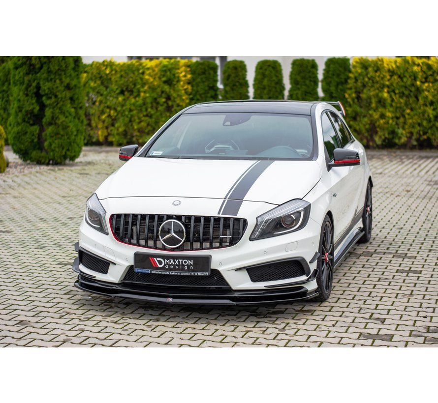 Maxton Design FRONT SPLITTER Mercedes A45 AMG W176
