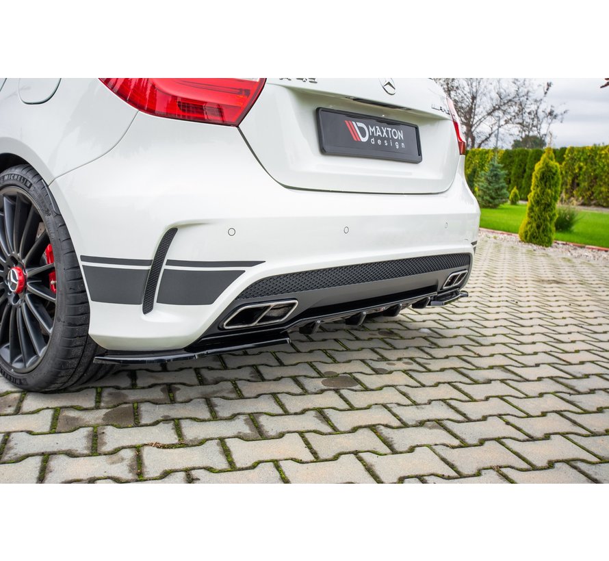 Maxton Design REAR DIFFUSER  Mercedes A45 AMG W176