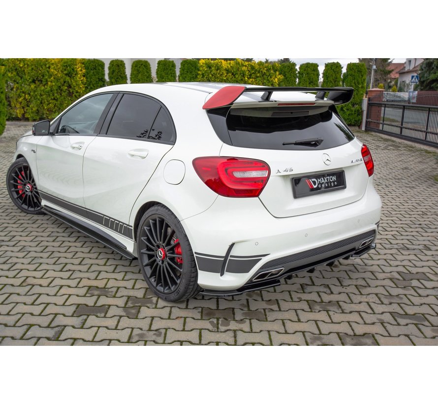 Maxton Design REAR SIDE SPLITTERS Mercedes A45 AMG W176