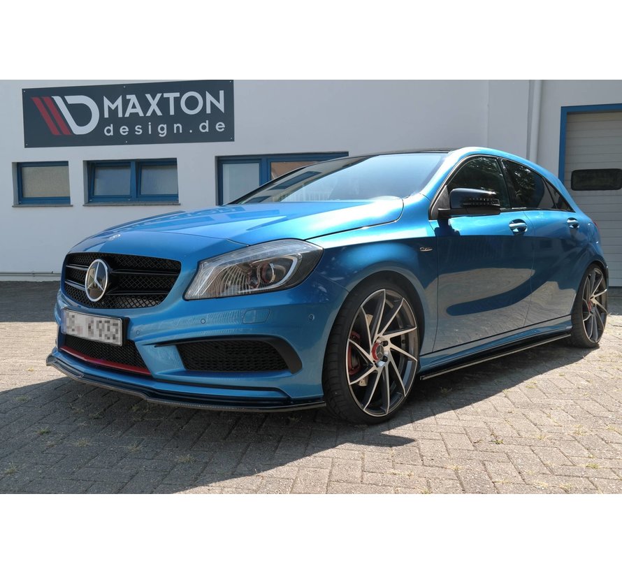 Maxton Design FRONT SPLITTER MERCEDES-BENZ W176 AMG-LINE PREFACE