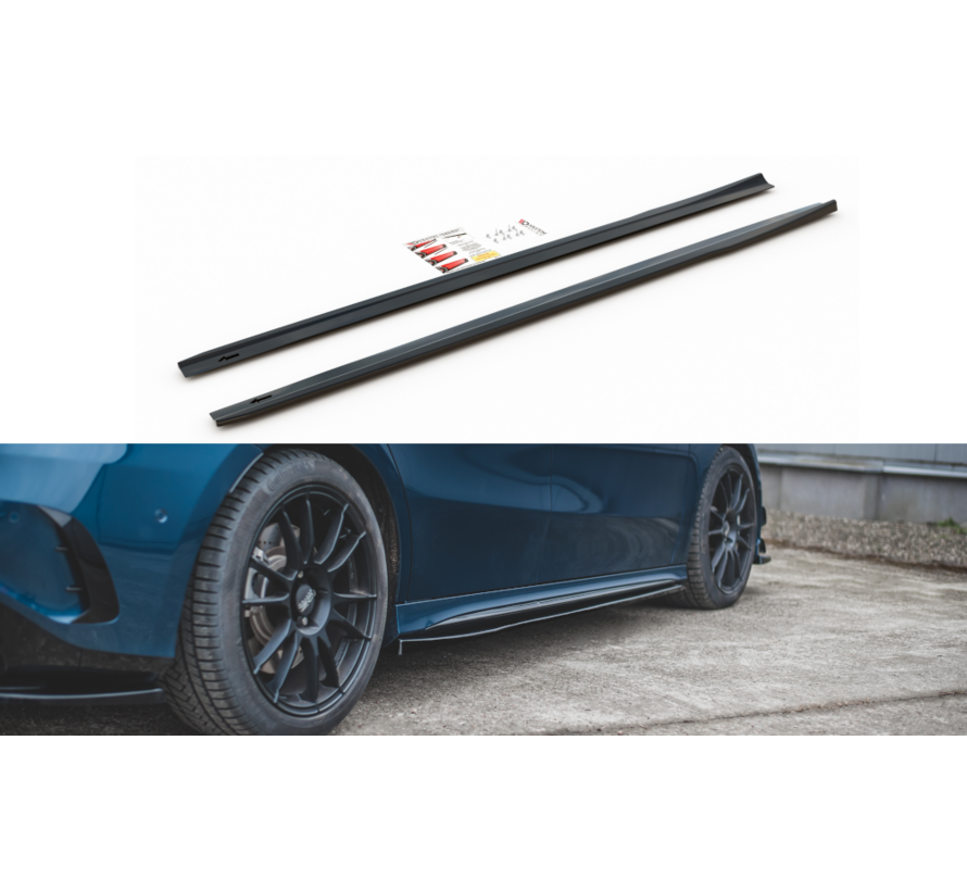 Maxton Design SIDE SKIRTS DIFFUSERS  Mercedes A35 AMG W177