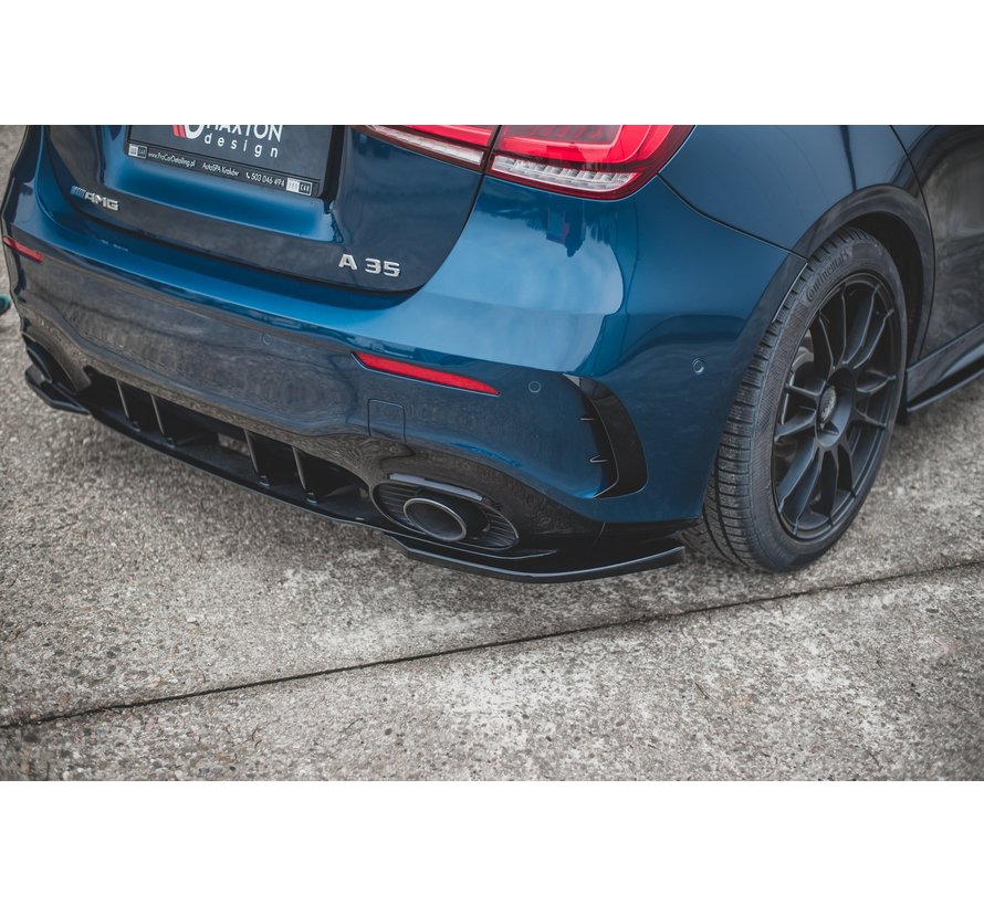 Maxton Design REAR SIDE SPLITTERS Mercedes A35 AMG W177