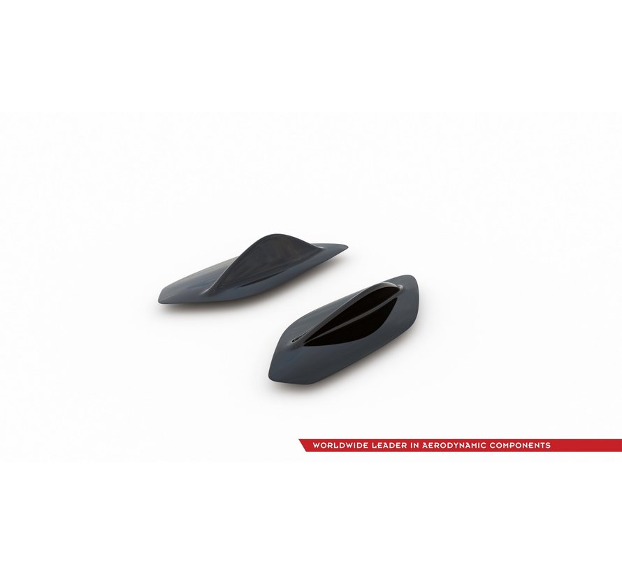 Maxton Design Spoiler Side Extensions Mercedes A35 AMG W177