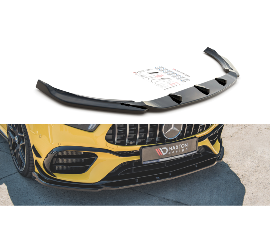 Maxton Design FRONT SPLITTER V.2 Mercedes-AMG A 45 S W177