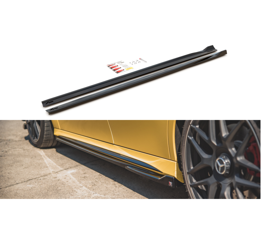 Maxton Design SIDE SKIRTS DIFFUSERS  Mercedes-AMG A 45 S W177