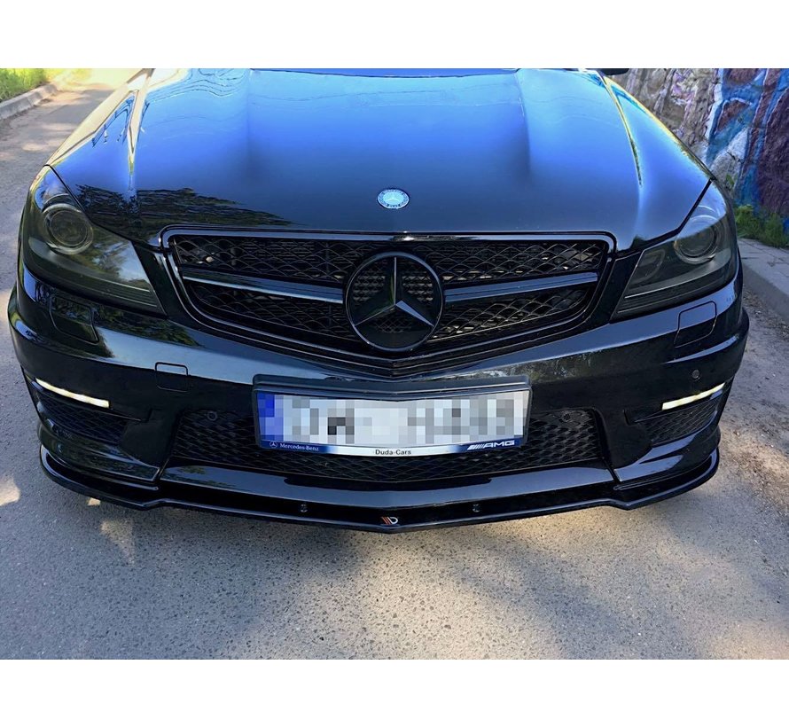 Maxton Design FRONT SPLITTER MERCEDES-BENZ AMG C63 W204 FACELIFT