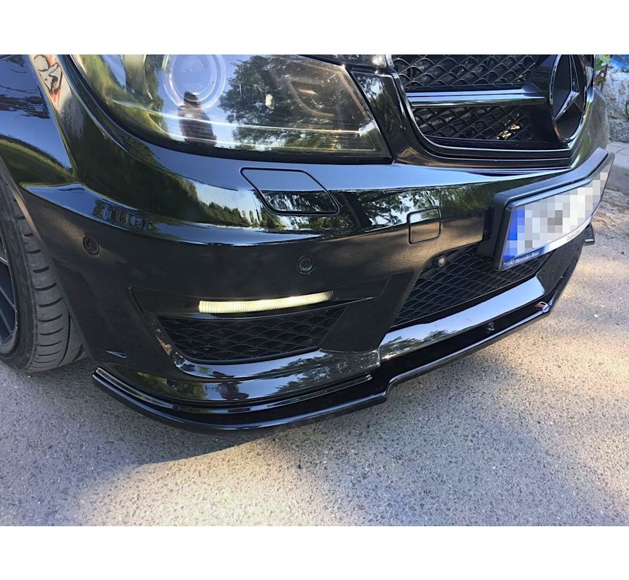 Maxton Design FRONT SPLITTER MERCEDES-BENZ AMG C63 W204 FACELIFT