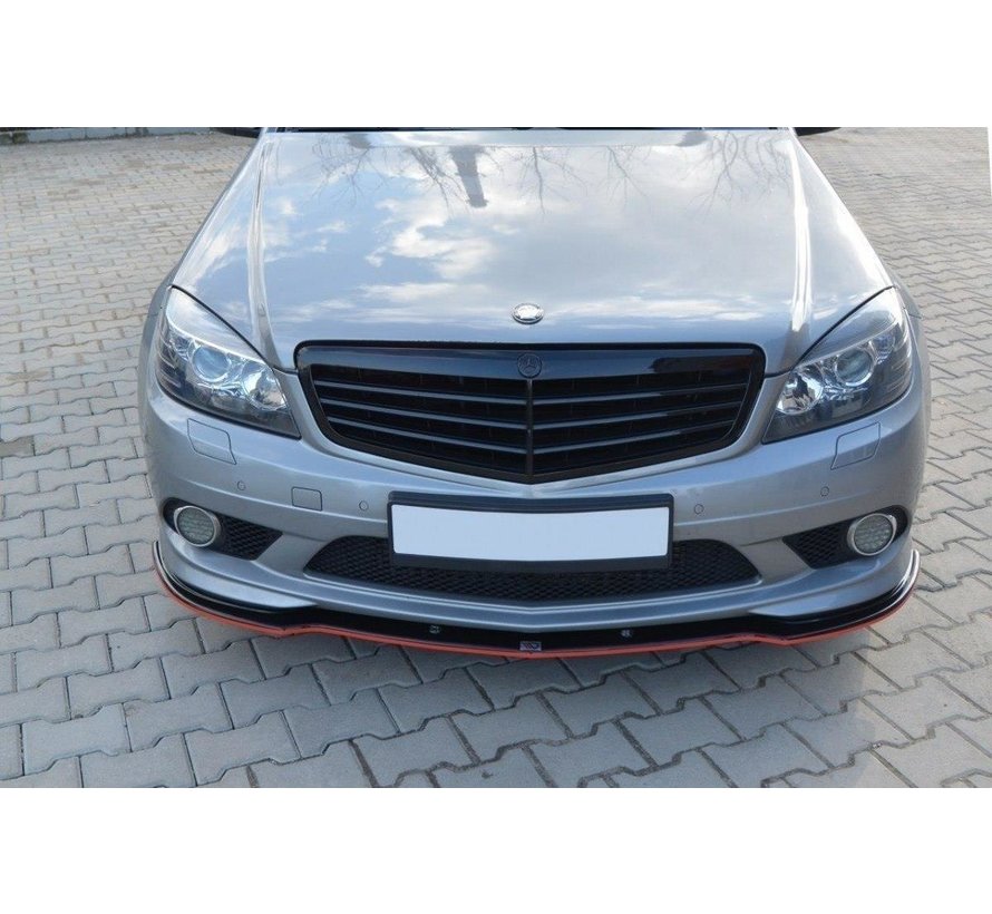 Maxton Design FRONT SPLITTER Mercedes C W204 AMG-Line (PREFACE)