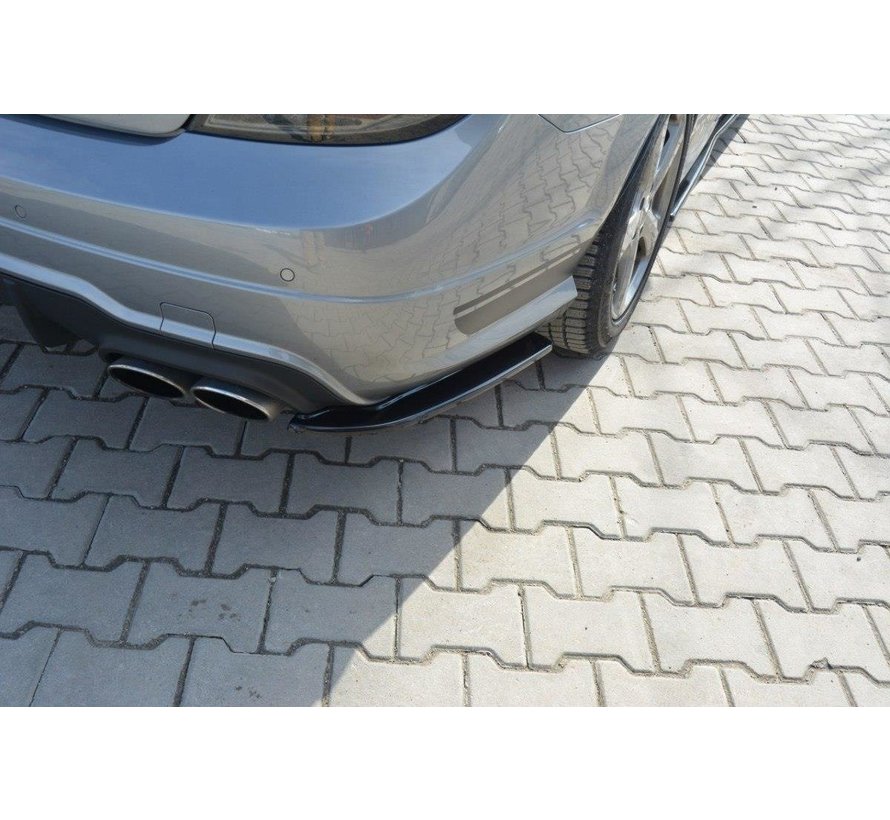 Maxton Design REAR SIDE SPLITTERS Mercedes C W204 63AMG/AMG-Line