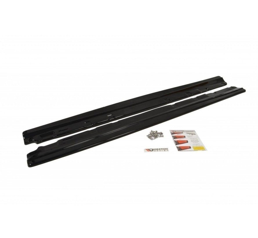 Maxton Design SIDE SKIRTS DIFFUSERS MERCEDES C-CLASS W204 (FACELIFT)