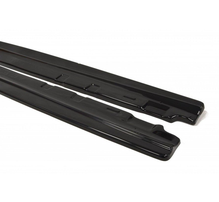 Maxton Design SIDE SKIRTS DIFFUSERS MERCEDES C-CLASS W204 (FACELIFT)