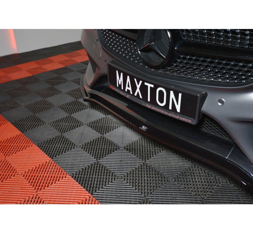 Maxton Design FRONT SPLITTER V.1 MERCEDES- BENZ C-CLASS W205 COUPE AMG-LINE