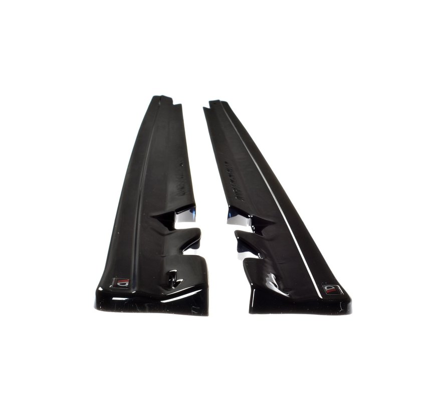 Maxton Design SIDE SKIRTS DIFFUSERS MERCEDES- BENZ C-CLASS W205 COUPE AMG-LINE