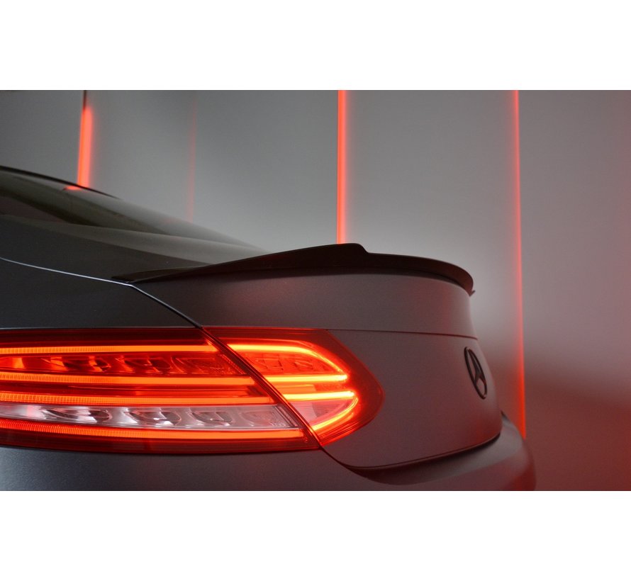 Maxton Design Maxton Design Spoiler Extension MERCEDES- BENZ C-CLASS W205 COUPE AMG-LINE