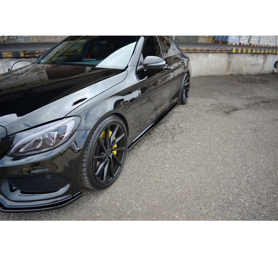 Maxton Design SIDE SKIRTS DIFFUSERS MERCEDES- BENZ C43 AMG W205