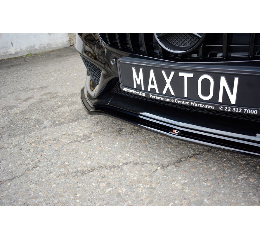 Maxton Design FRONT SPLITTER V.1 MERCEDES- BENZ C43 AMG W205