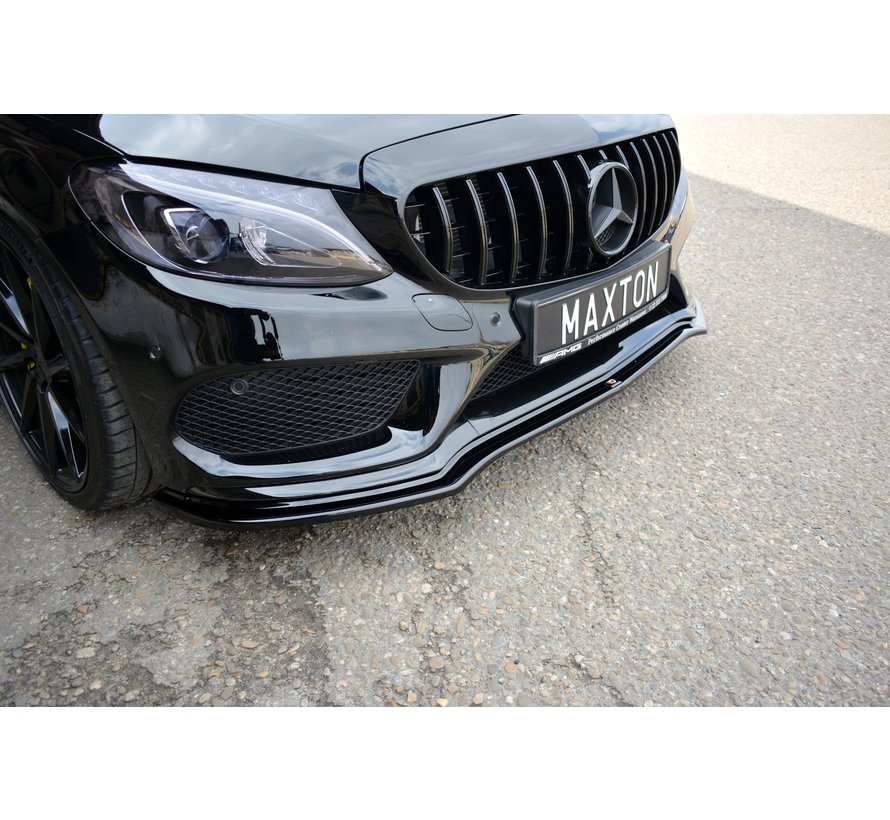 Maxton Design FRONT SPLITTER V.1 MERCEDES- BENZ C43 AMG W205