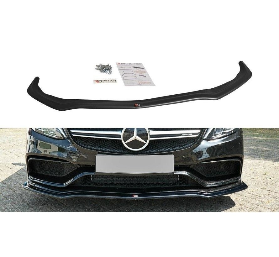 Maxton Design FRONT SPLITTER V.1 Mercedes C-Class S205 63AMG Estate