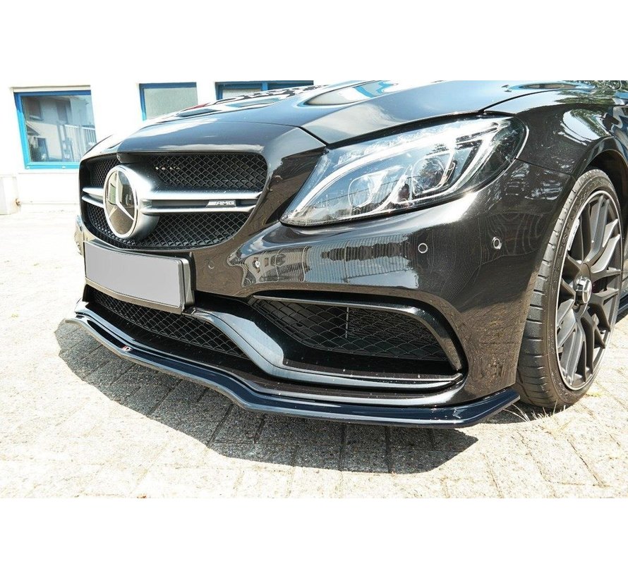 Maxton Design FRONT SPLITTER V.1 Mercedes C-Class S205 63AMG Estate