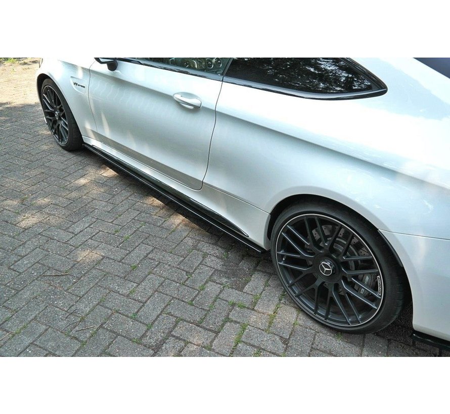 Maxton Design SIDE SKIRTS DIFFUSERS Mercedes C-class C205 63AMG Coupe