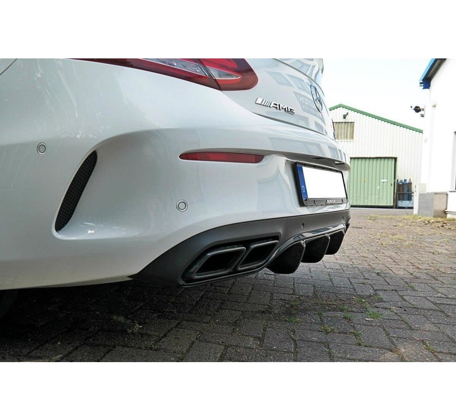 Maxton Design REAR DIFFUSER  Mercedes C-class C205 63AMG Coupe