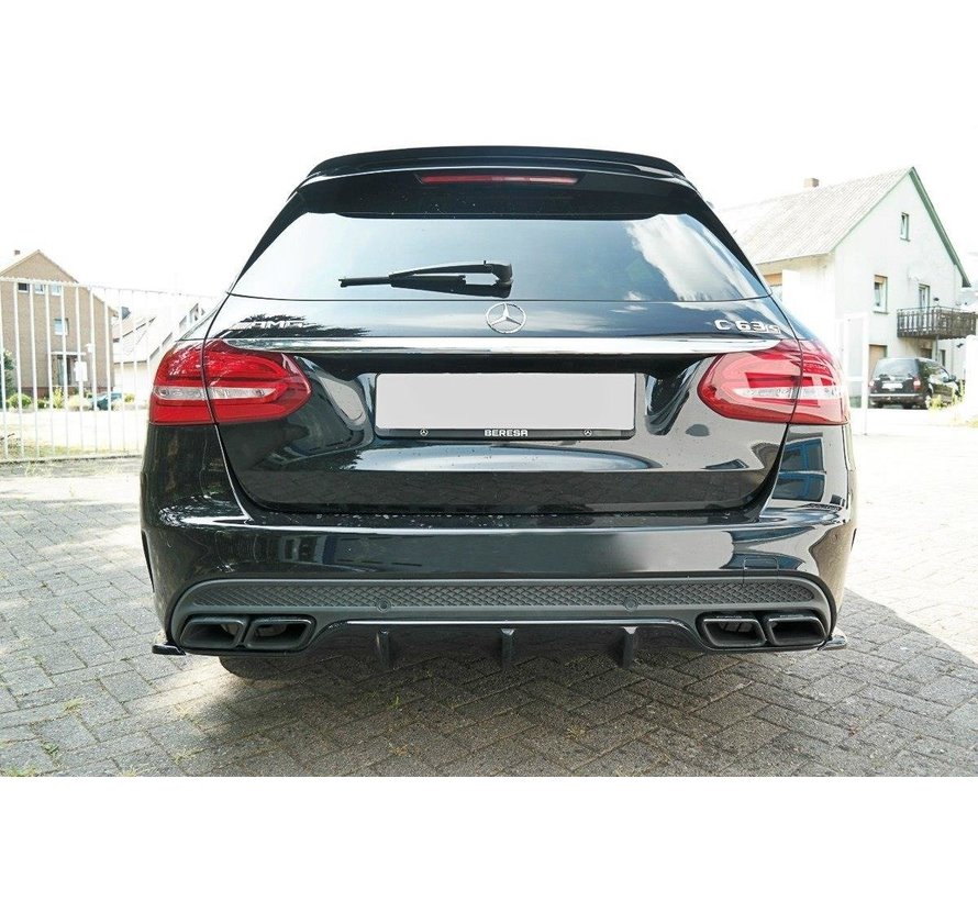 Maxton Design REAR DIFFUSER  Mercedes C-Class S205 63AMG Estate