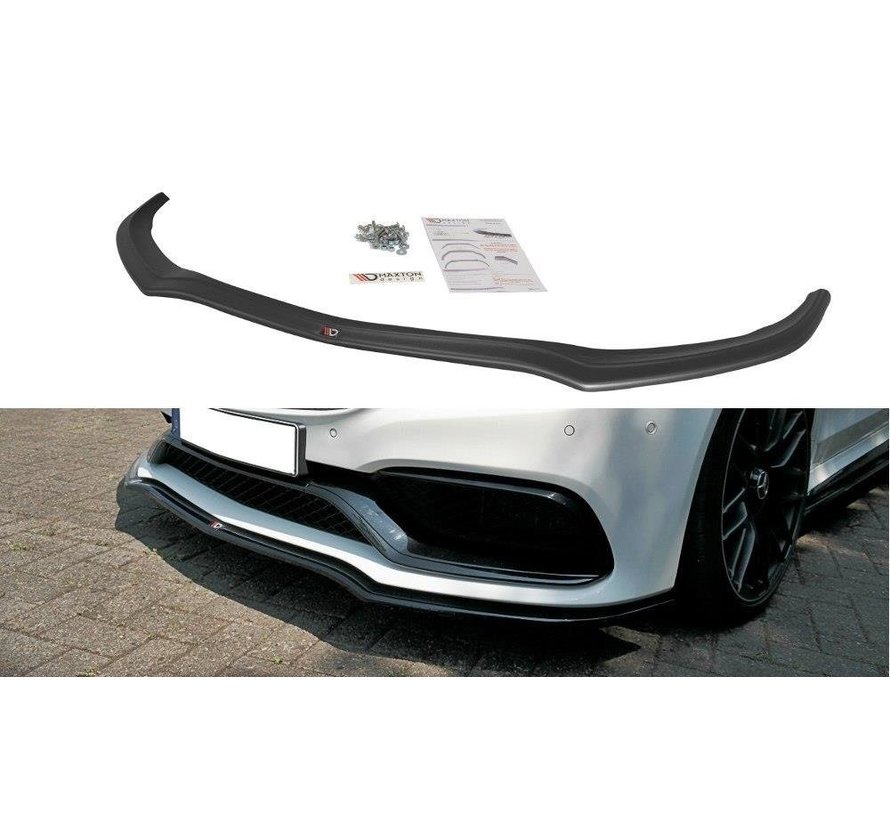 Maxton Design FRONT SPLITTER V.1 Mercedes C-class C205 63AMG Coupe