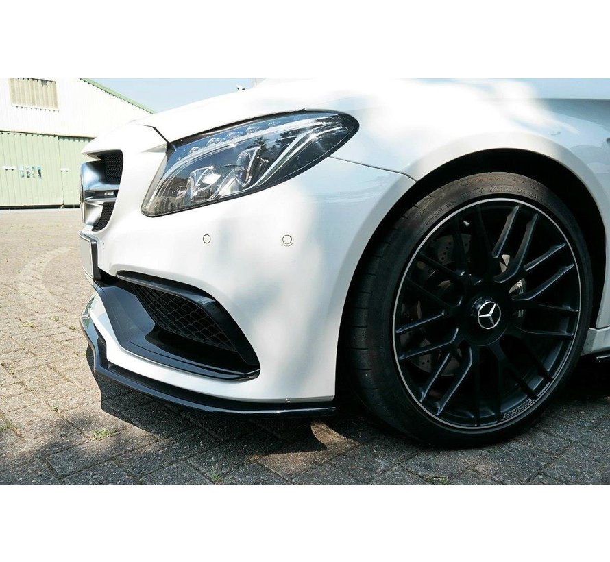 Maxton Design FRONT SPLITTER V.1 Mercedes C-class C205 63AMG Coupe