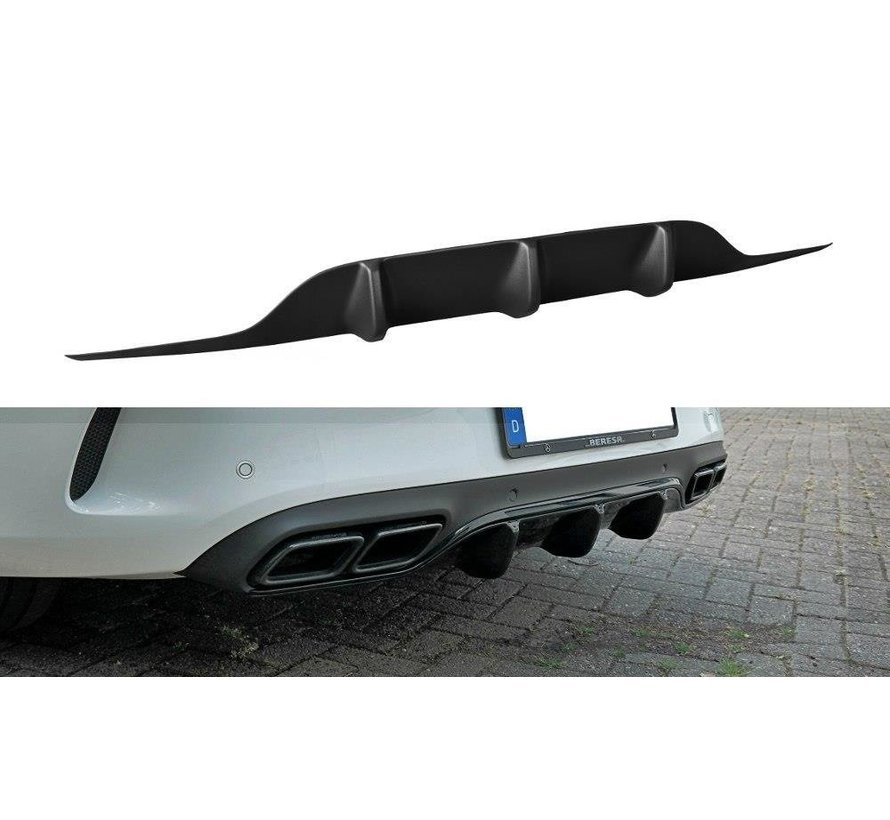 Maxton Design REAR DIFFUSER  Mercedes C-class C205 63AMG Coupe