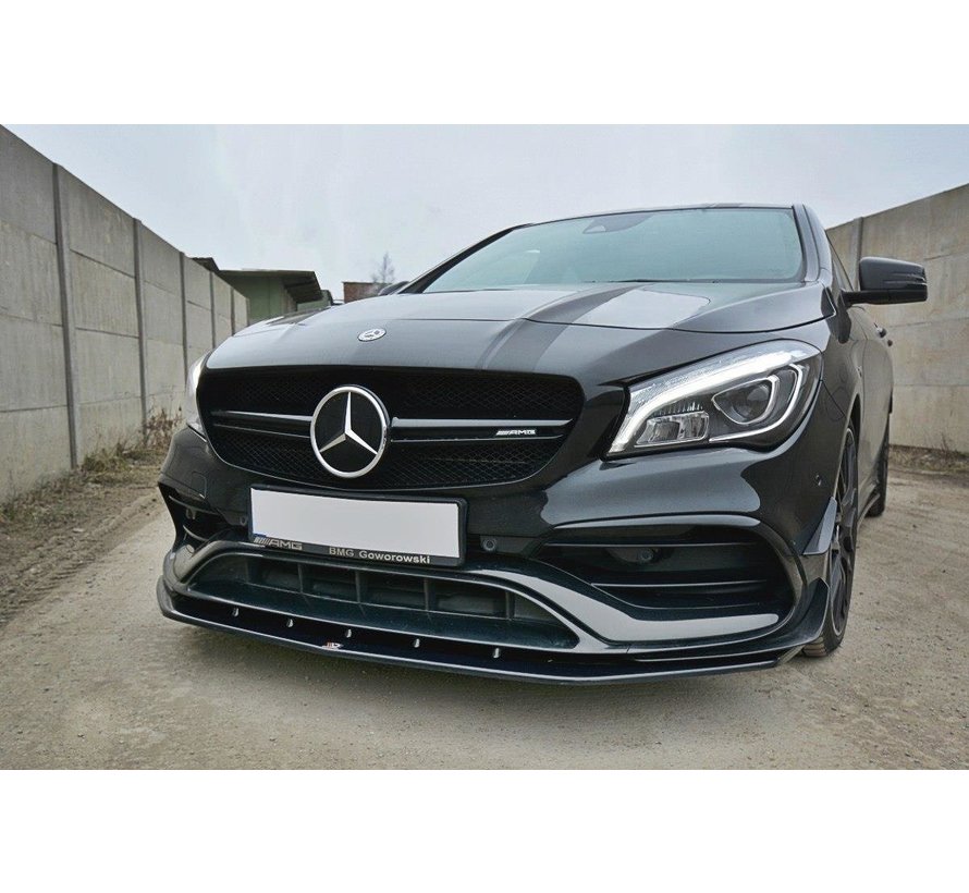 Maxton Design FRONT SPLITTER V.1 Mercedes CLA A45 AMG C117 Facelift