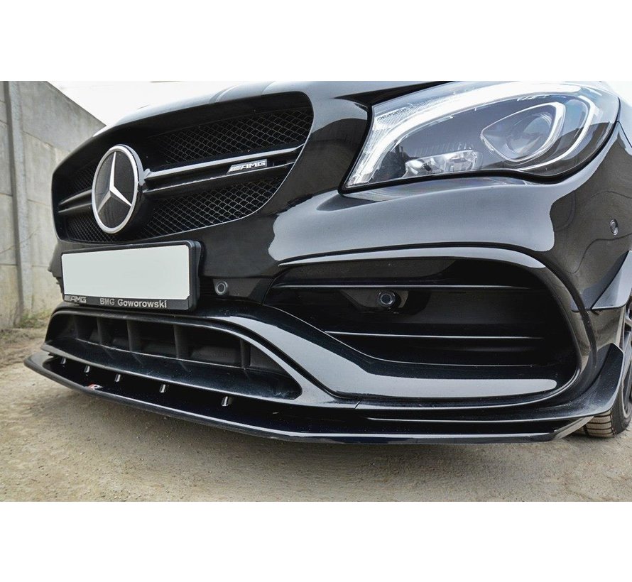 Maxton Design FRONT SPLITTER V.1 Mercedes CLA A45 AMG C117 Facelift