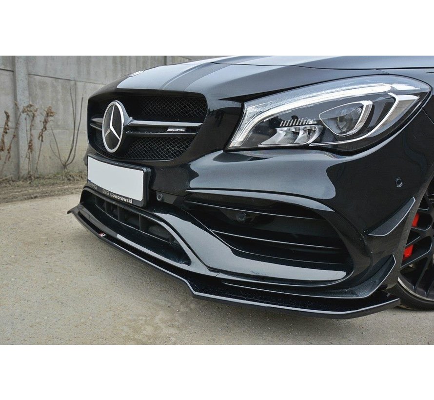 Maxton Design FRONT SPLITTER V.2 Mercedes CLA A45 AMG C117 Facelift