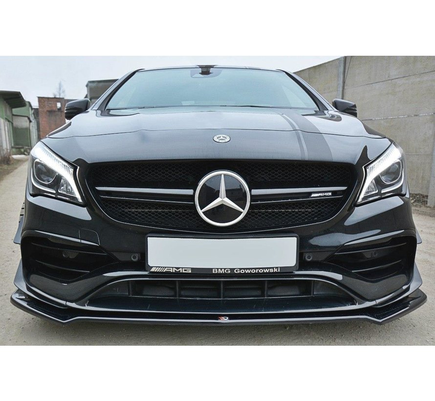 Maxton Design FRONT SPLITTER V.2 Mercedes CLA A45 AMG C117 Facelift