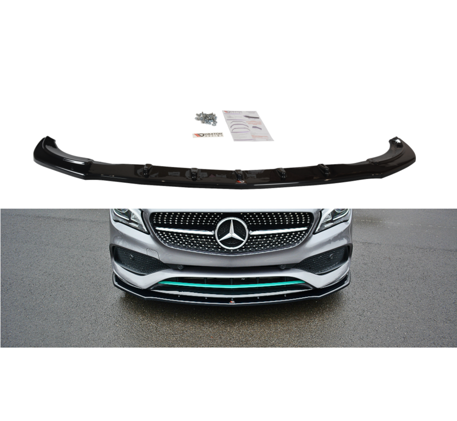 Maxton Design FRONT SPLITTER V.1 MERCEDES-BENZ CLA C117 AMG-LINE FACELIFT