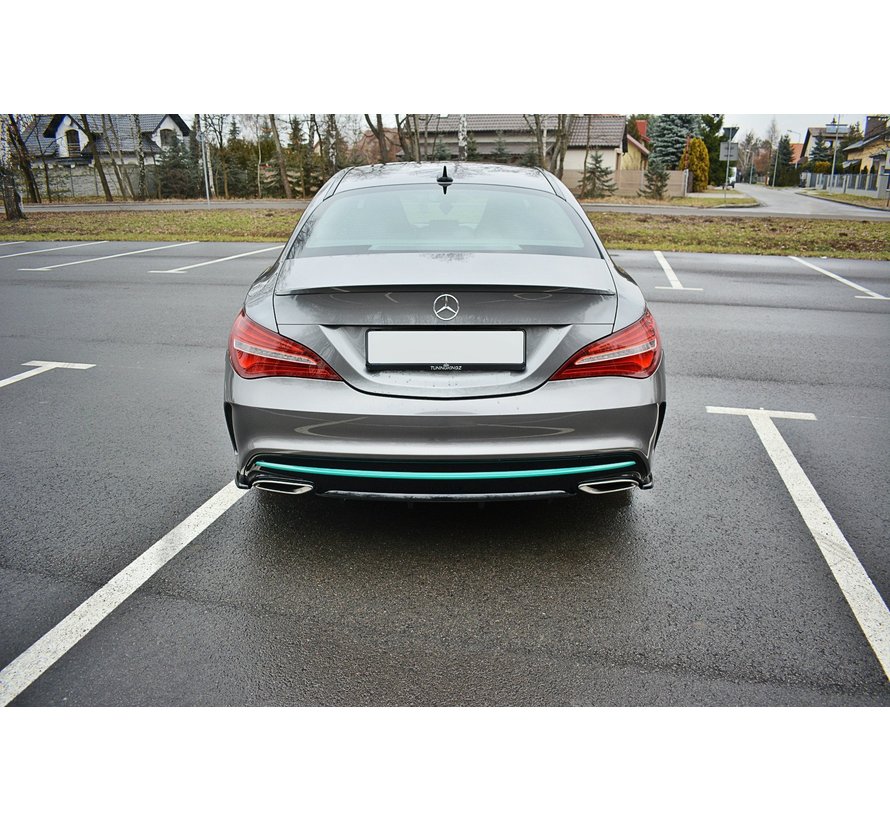 Maxton Design REAR SIDE SPLITTERS MERCEDES-BENZ CLA C117 AMG-LINE FACELIFT