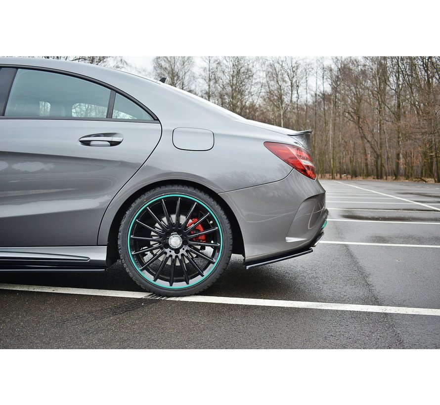 Maxton Design REAR SIDE SPLITTERS MERCEDES-BENZ CLA C117 AMG-LINE FACELIFT