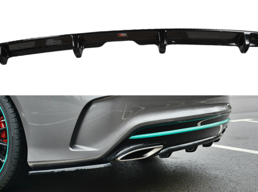 Maxton Design Maxton Design REAR DIFFUSER  MERCEDES-BENZ CLA C117 AMG-LINE FACELIFT