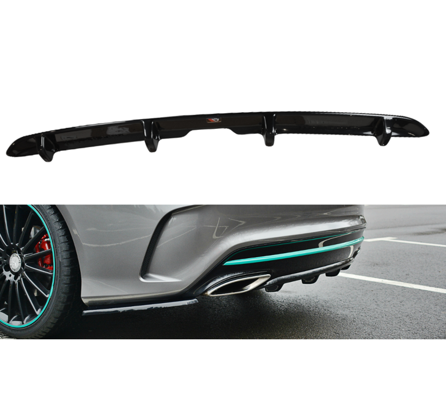 Maxton Design REAR DIFFUSER  MERCEDES-BENZ CLA C117 AMG-LINE FACELIFT