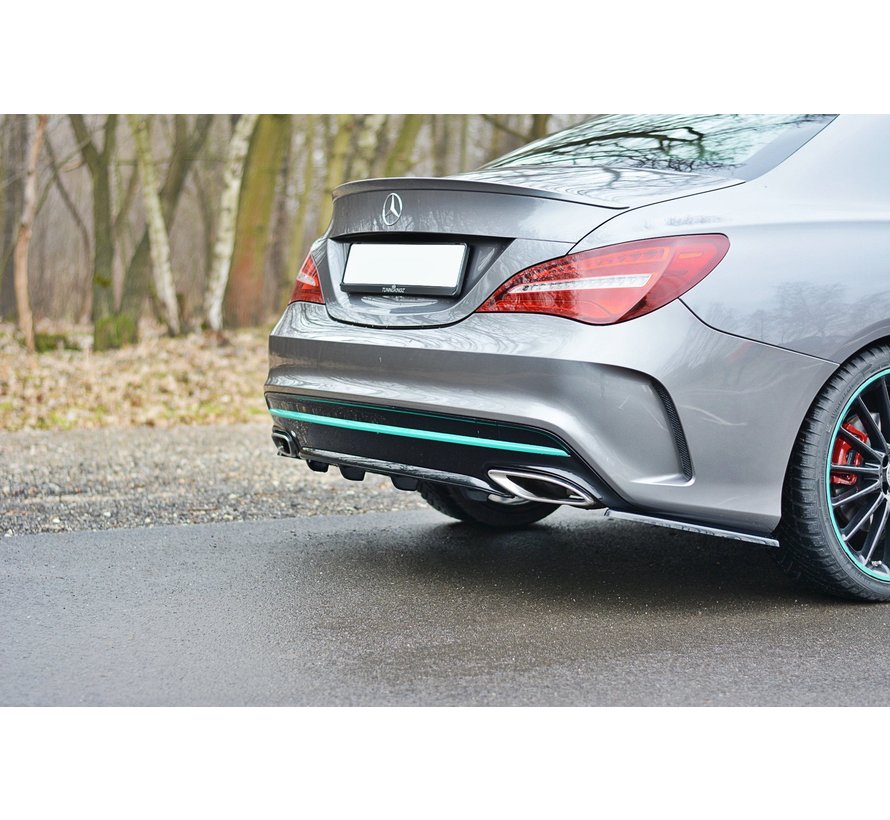 Maxton Design REAR DIFFUSER  MERCEDES-BENZ CLA C117 AMG-LINE FACELIFT