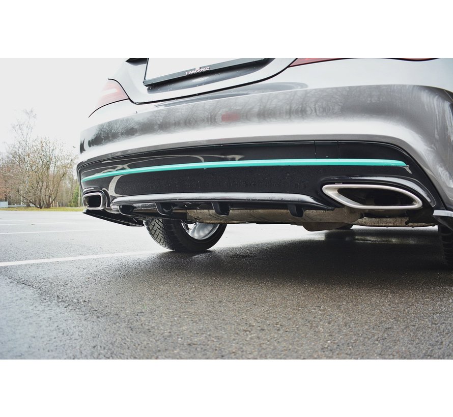 Maxton Design REAR DIFFUSER  MERCEDES-BENZ CLA C117 AMG-LINE FACELIFT