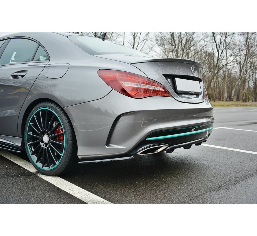 Maxton Design REAR DIFFUSER  MERCEDES-BENZ CLA C117 AMG-LINE FACELIFT