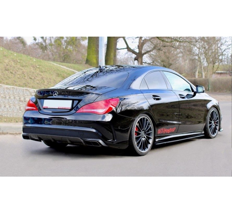 Maxton Design SIDE SKIRTS DIFFUSERS MERCEDES CLA 45 AMG C117/A45 AMG W176 (PREFACE)