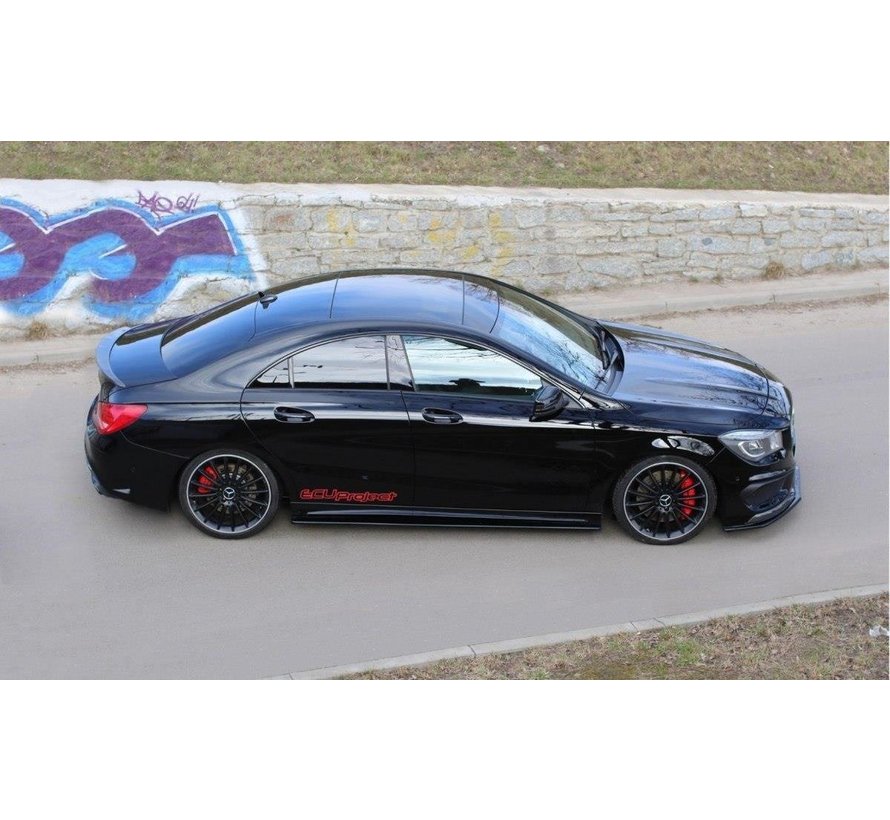 Maxton Design SIDE SKIRTS DIFFUSERS MERCEDES CLA 45 AMG C117/A45 AMG W176 (PREFACE)