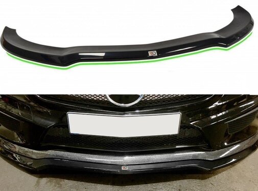 Maxton Design Maxton Design FRONT SPLITTER v.1 MERCEDES CLA 45 AMG C117 (PREFACE)