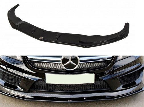 Maxton Design Maxton Design FRONT SPLITTER v.2 MERCEDES CLA 45 AMG C117 (PREFACE)